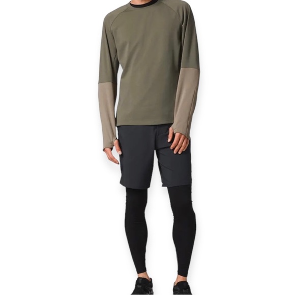 Lululemon Escape and Explore LS Size Medium Color Sage Stone and Silver - Picture 1 of 16